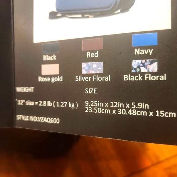 Triforce Bags Triforce Double Sided Hardside Beauty Case Black